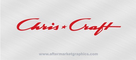Chris Craft Boats Decals